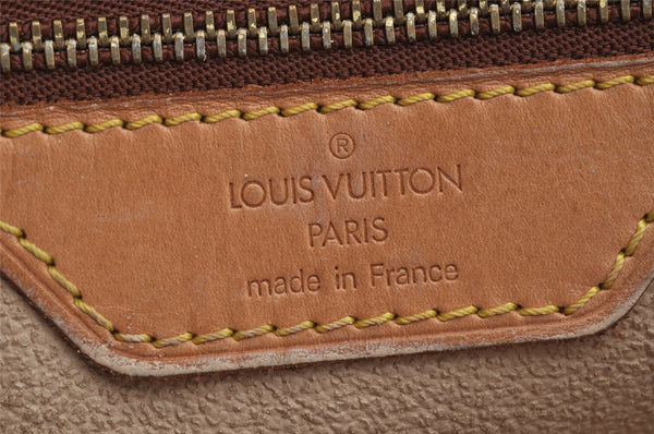 Authentic Louis Vuitton Monogram Bucket GM Shoulder Tote Bag M42236 Junk 1347K