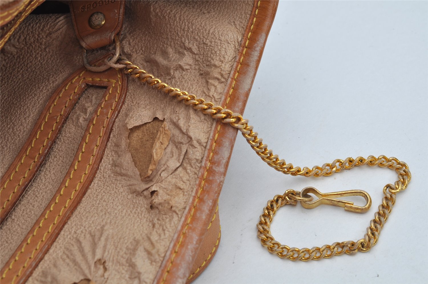 Authentic Louis Vuitton Monogram Bucket GM Shoulder Tote Bag M42236 Junk 1347K