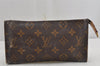 Authentic Louis Vuitton Monogram Bucket GM Shoulder Tote Bag M42236 Junk 1347K