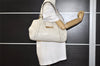 Authentic GUCCI Guccissima Shoulder Hand Tote Bag GG Leather 211937 White 1350I