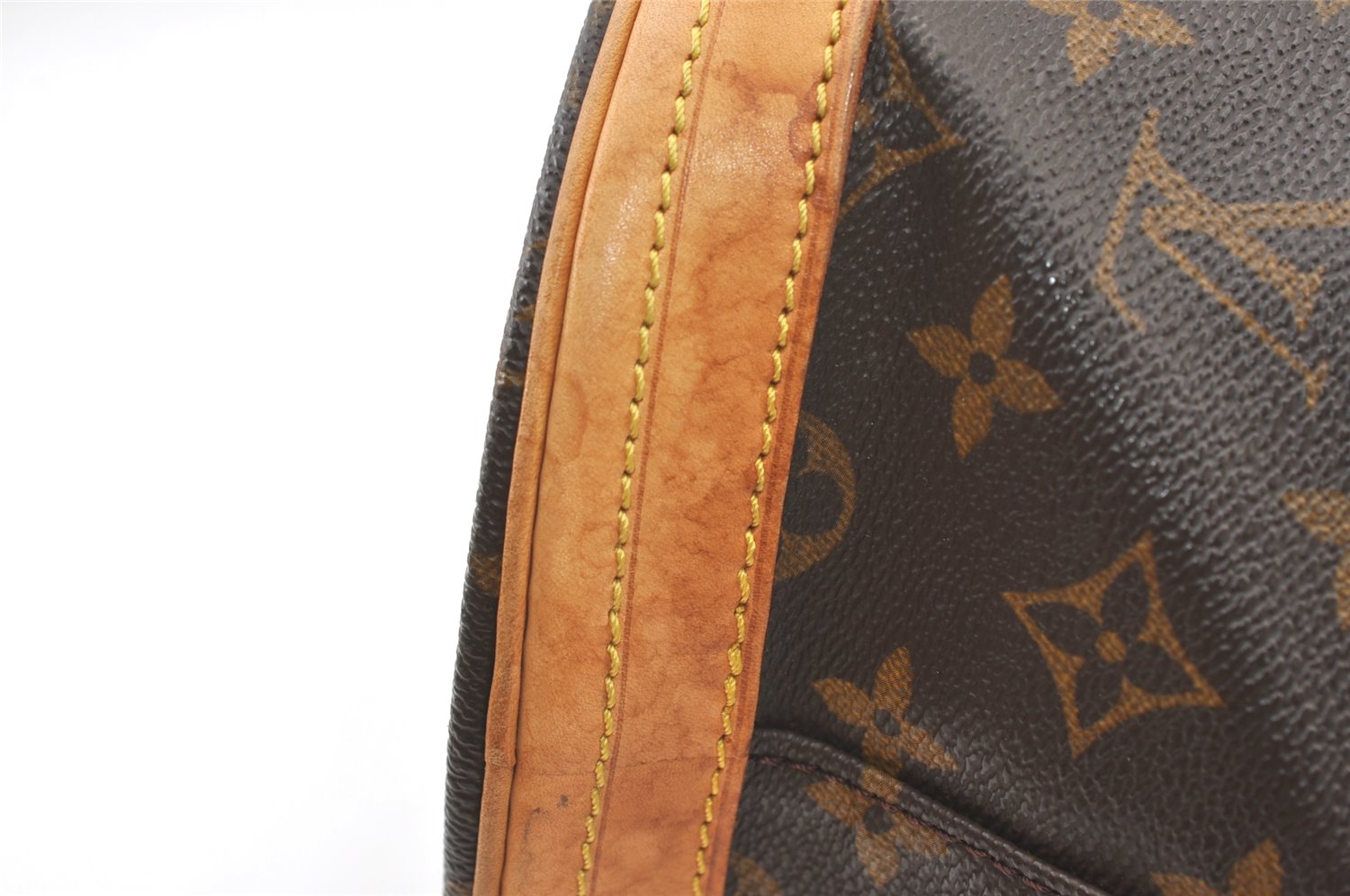 Authentic Louis Vuitton Monogram Bucket GM Shoulder Tote Bag M42236 Junk 1350K