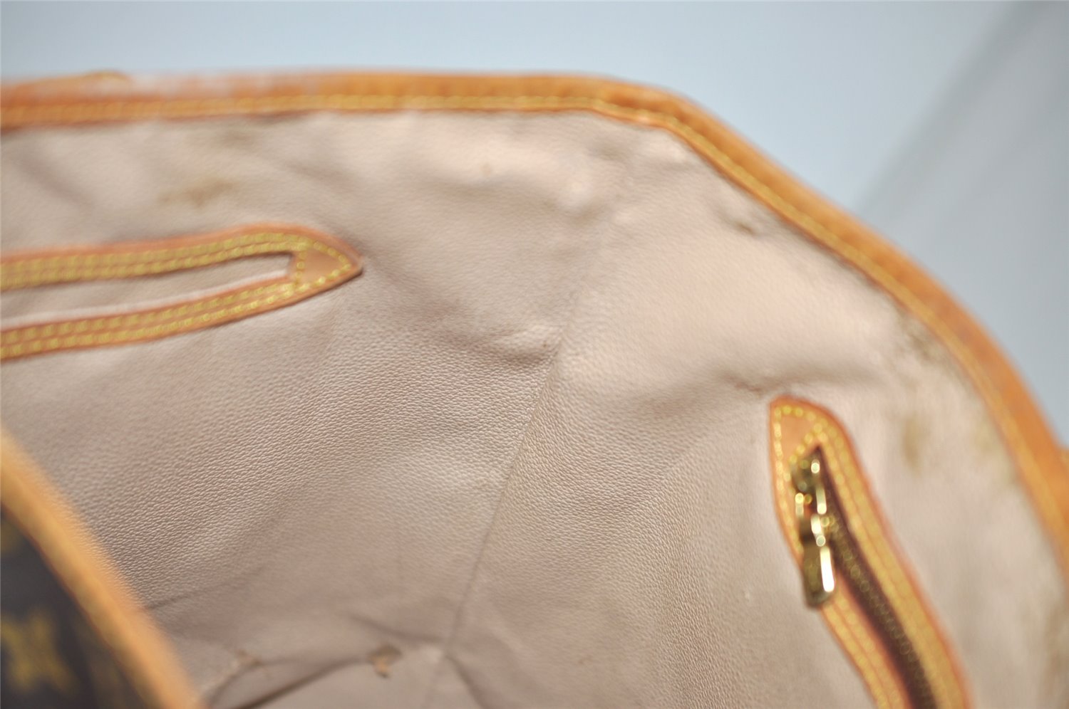 Authentic Louis Vuitton Monogram Bucket GM Shoulder Tote Bag M42236 Junk 1350K