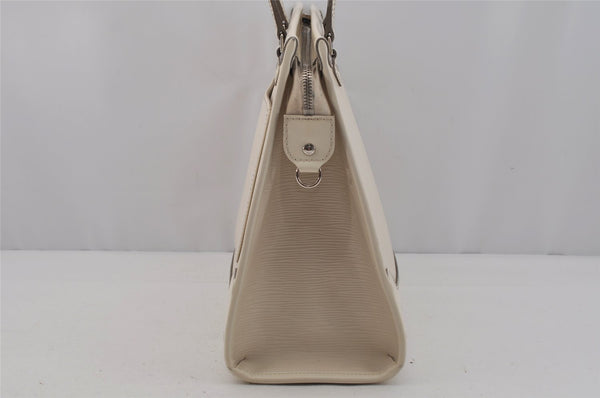 Authentic Louis Vuitton Epi Madeleine GM White Shoulder Bag M5934J LV 1351J