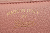 Authentic GUCCI Vintage Swing Long Wallet Purse Leather 354497 Pink 1352J