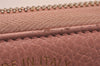 Authentic GUCCI Vintage Swing Long Wallet Purse Leather 354497 Pink 1352J
