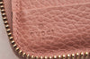 Authentic GUCCI Vintage Swing Long Wallet Purse Leather 354497 Pink 1352J