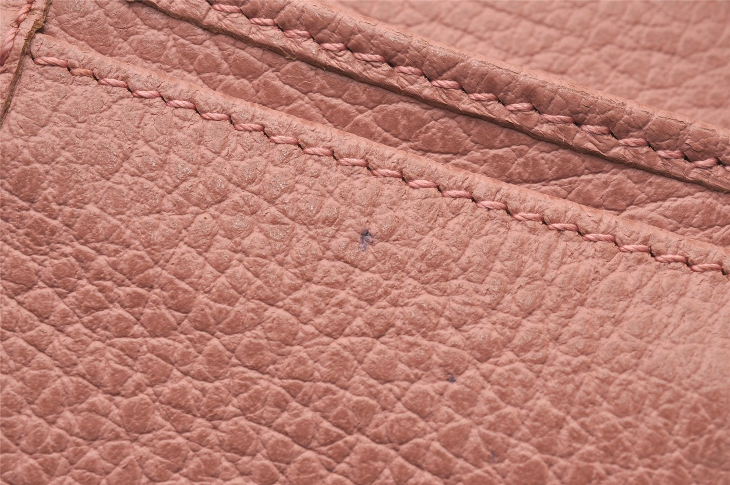Authentic GUCCI Vintage Swing Long Wallet Purse Leather 354497 Pink 1352J