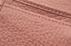 Authentic GUCCI Vintage Swing Long Wallet Purse Leather 354497 Pink 1352J