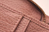 Authentic GUCCI Vintage Swing Long Wallet Purse Leather 354497 Pink 1352J