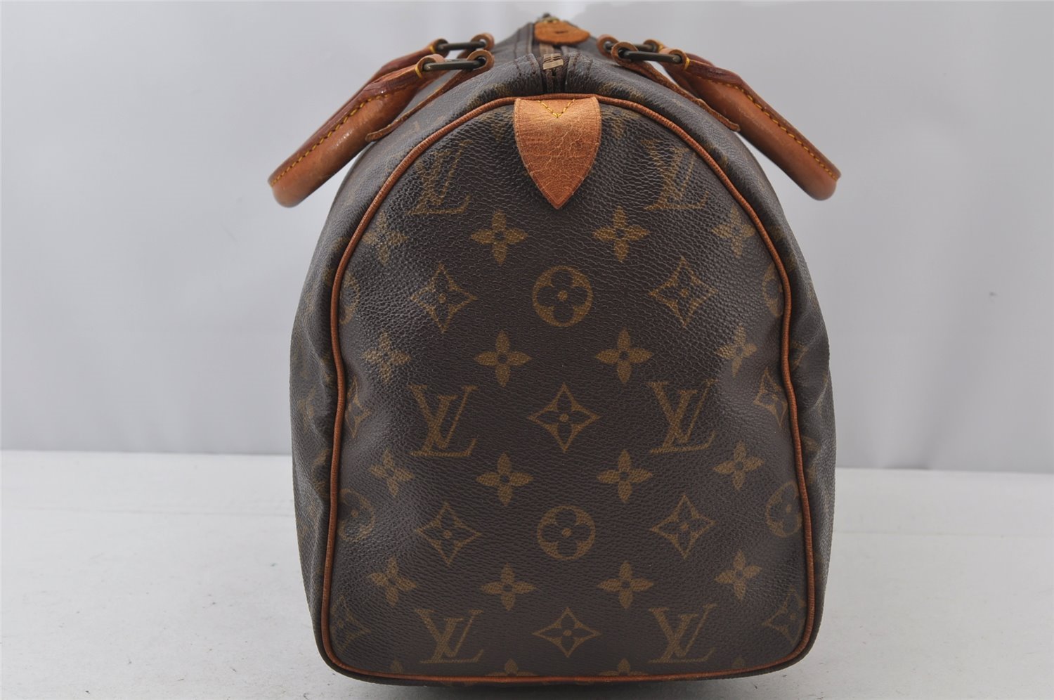 Authentic Louis Vuitton Monogram Speedy 30 Hand Boston Bag M41526 LV 1354J