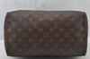 Authentic Louis Vuitton Monogram Speedy 30 Hand Boston Bag M41526 LV 1354J