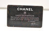 Authentic CHANEL Lamb Skin Turnlock Matelasse Chain Shoulder Bag Black 1355K