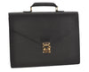 Authentic Louis Vuitton Epi Serviette Conseiller Briefcase Black M54422 LV 1356J