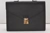 Authentic Louis Vuitton Epi Serviette Conseiller Briefcase Black M54422 LV 1356J