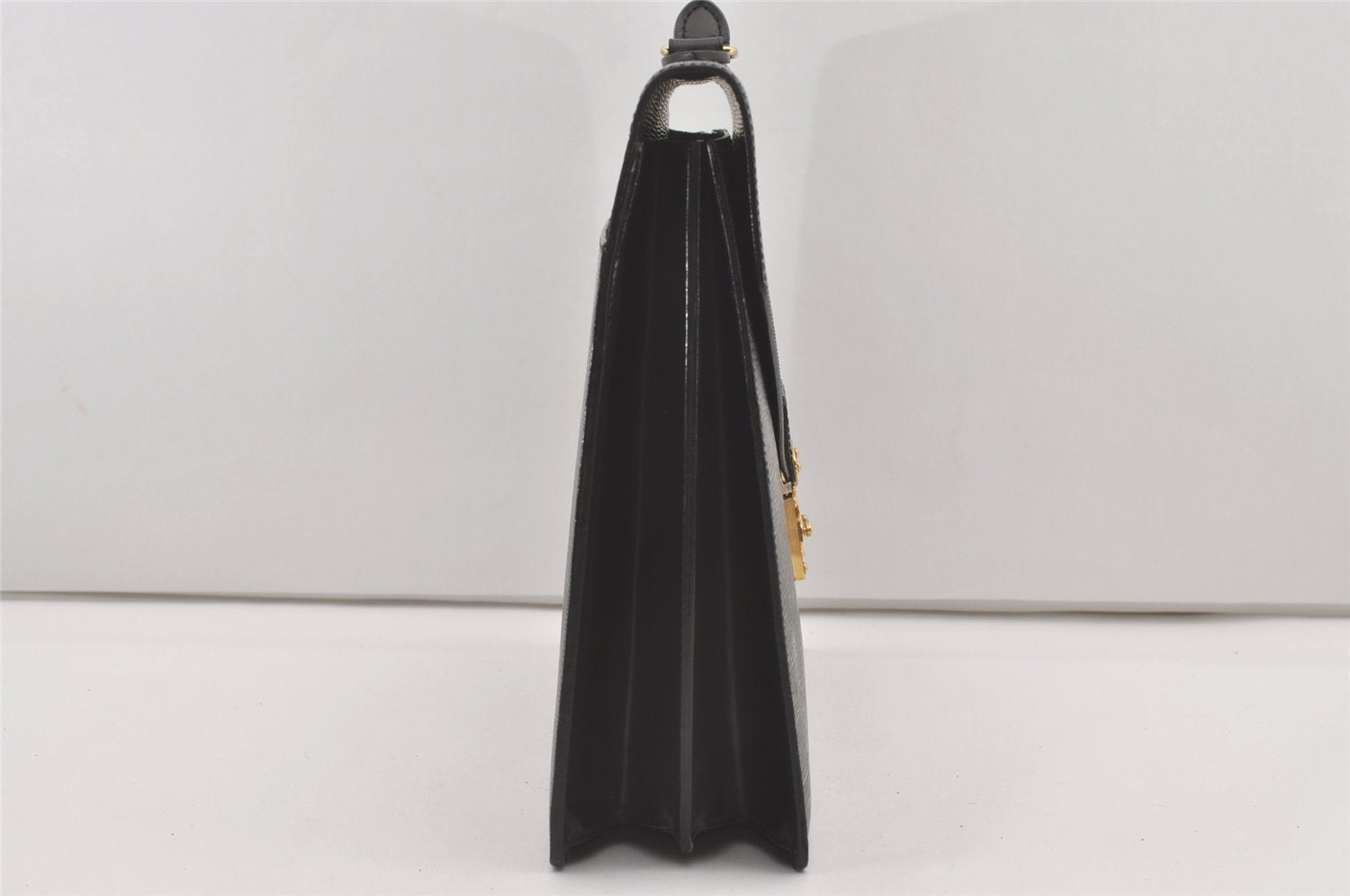 Authentic Louis Vuitton Epi Serviette Conseiller Briefcase Black M54422 LV 1356J