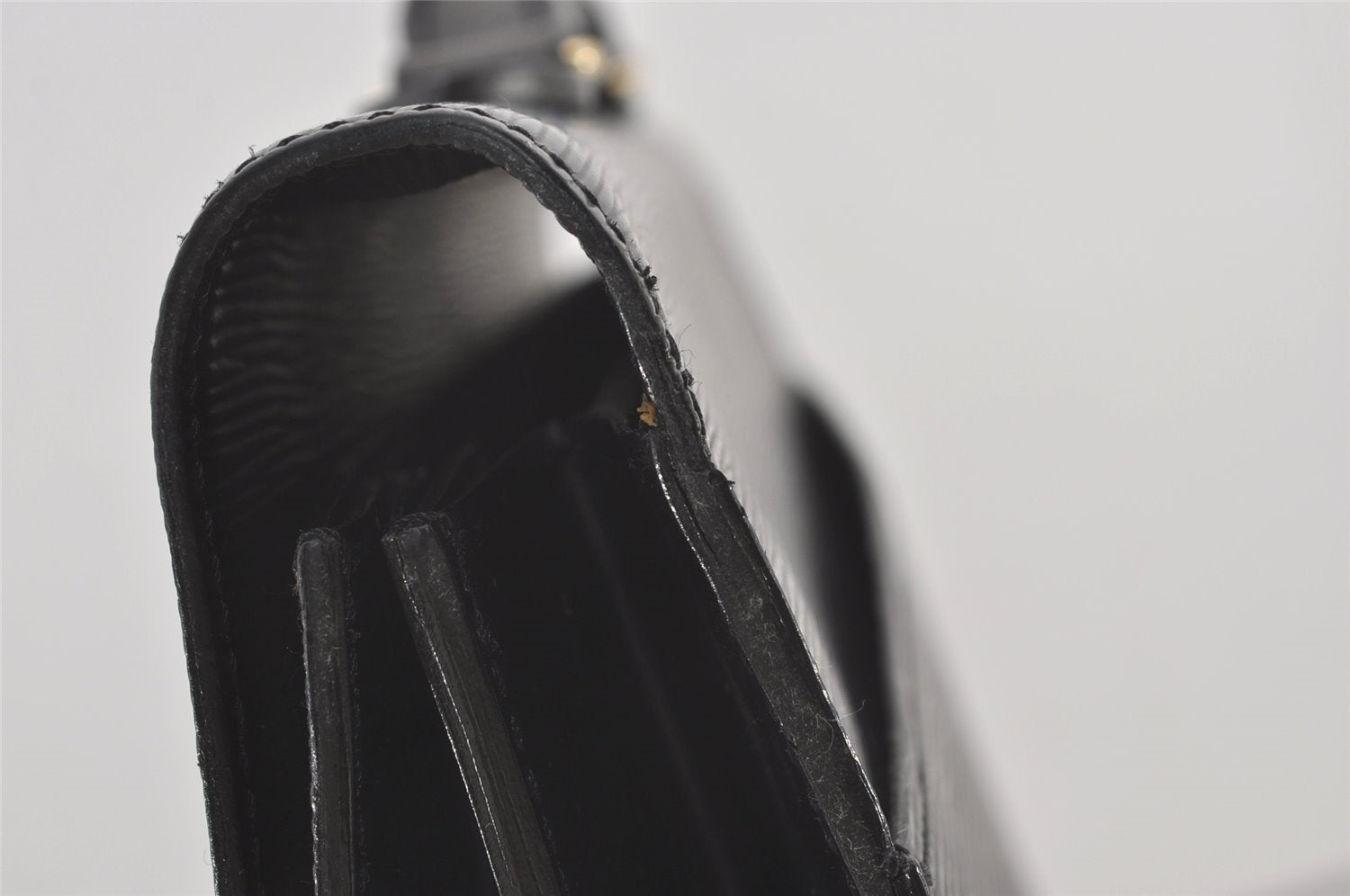 Authentic Louis Vuitton Epi Serviette Conseiller Briefcase Black M54422 LV 1356J