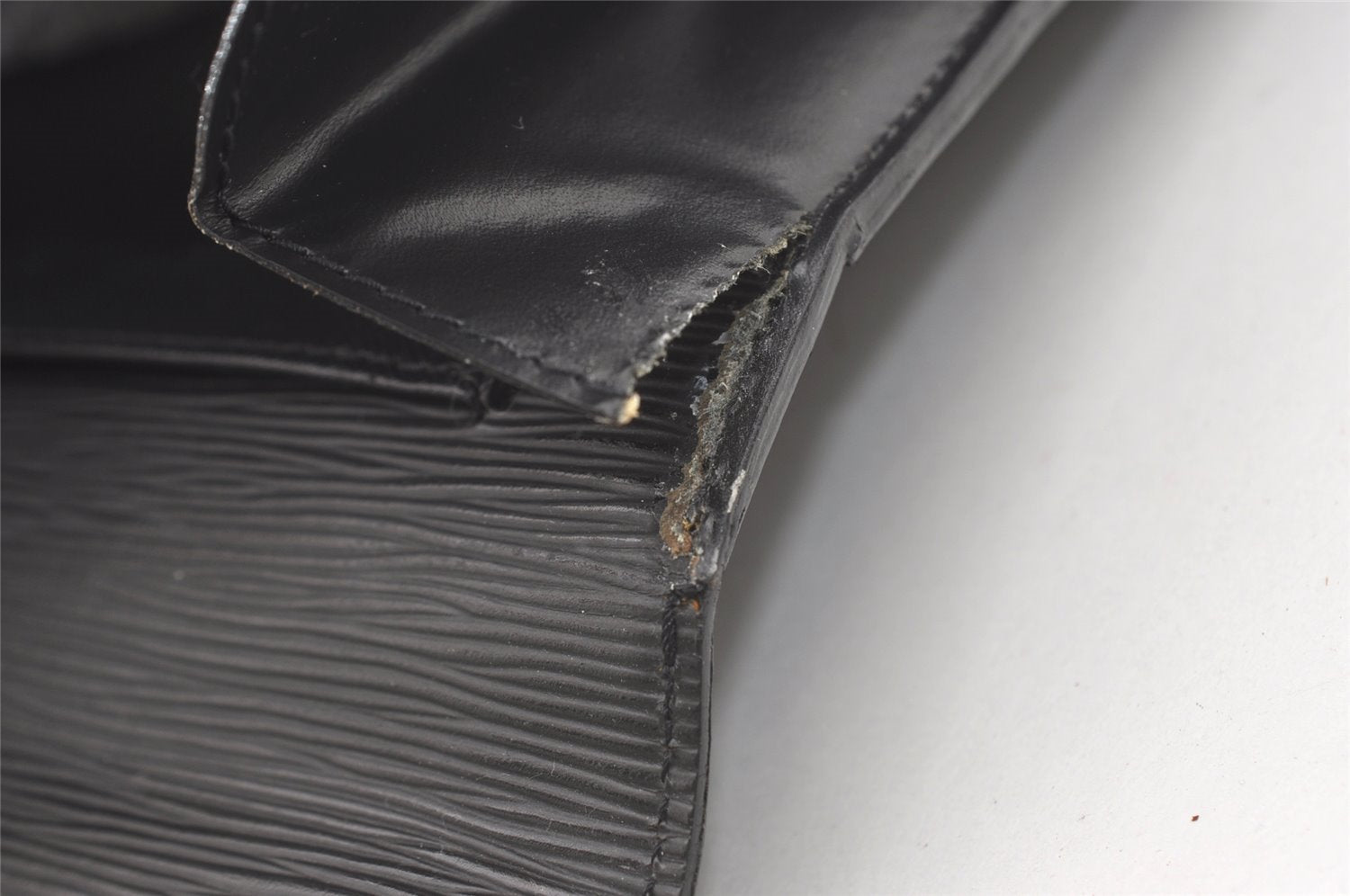 Authentic Louis Vuitton Epi Serviette Conseiller Briefcase Black M54422 LV 1356J