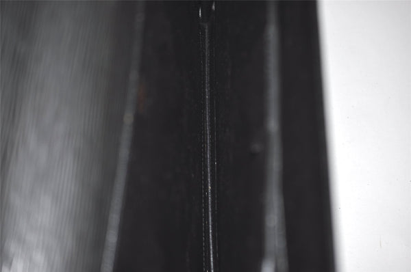 Authentic Louis Vuitton Epi Serviette Conseiller Briefcase Black M54422 LV 1356J