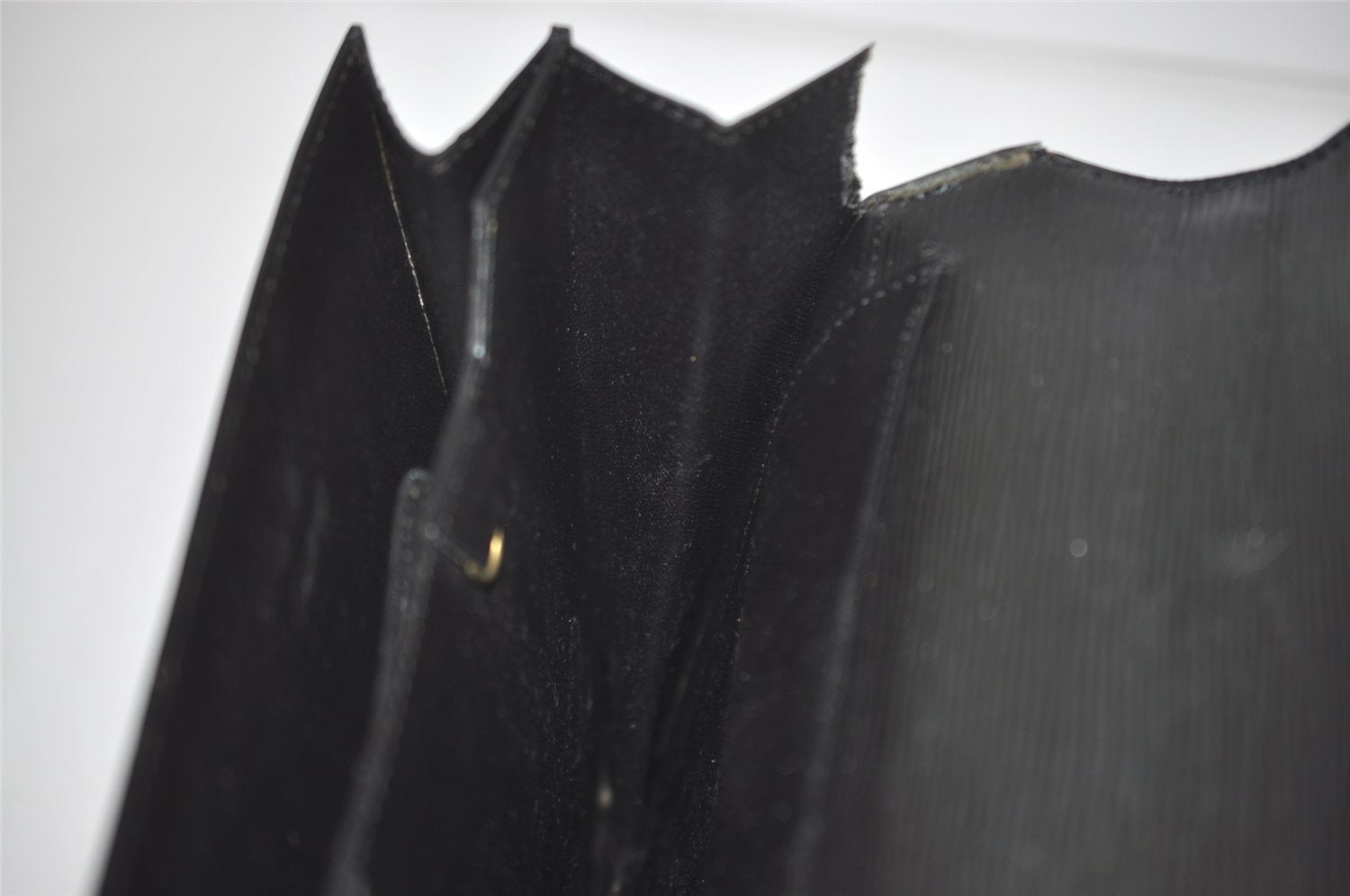 Authentic Louis Vuitton Epi Serviette Conseiller Briefcase Black M54422 LV 1356J