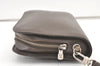 Authentic Louis Vuitton Taiga Baikal Clutch Bag Brown M30188 LV 1357K