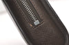 Authentic Louis Vuitton Taiga Baikal Clutch Bag Brown M30188 LV 1357K