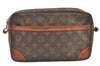 Authentic Louis Vuitton Monogram Compiegne 28 Clutch Hand Bag M51845 LV 1358K