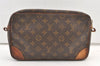 Authentic Louis Vuitton Monogram Compiegne 28 Clutch Hand Bag M51845 LV 1358K