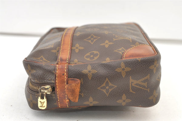Authentic Louis Vuitton Monogram Compiegne 28 Clutch Hand Bag M51845 LV 1358K