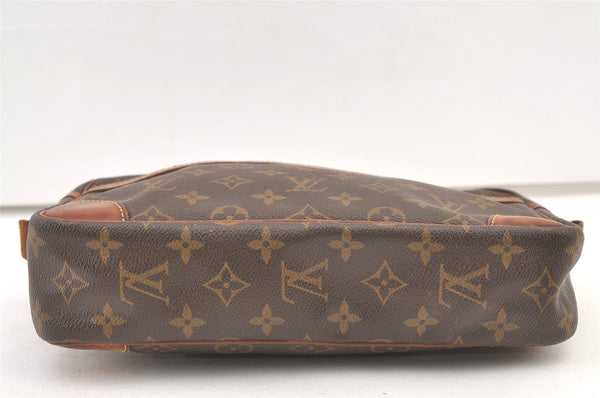 Authentic Louis Vuitton Monogram Compiegne 28 Clutch Hand Bag M51845 LV 1358K