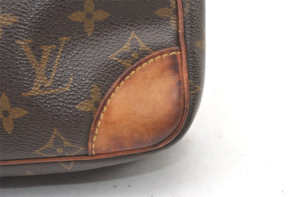 Authentic Louis Vuitton Monogram Compiegne 28 Clutch Hand Bag M51845 LV 1358K