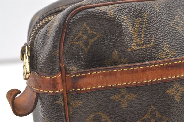 Authentic Louis Vuitton Monogram Compiegne 28 Clutch Hand Bag M51845 LV 1358K