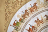 Authentic HERMES Carre 90 Scarf "LA PROMENADE DE LONGCHAMPS" Silk Beige 1359I