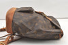 Authentic Louis Vuitton Monogram Montsouris MM Backpack M51136 LV 1360K