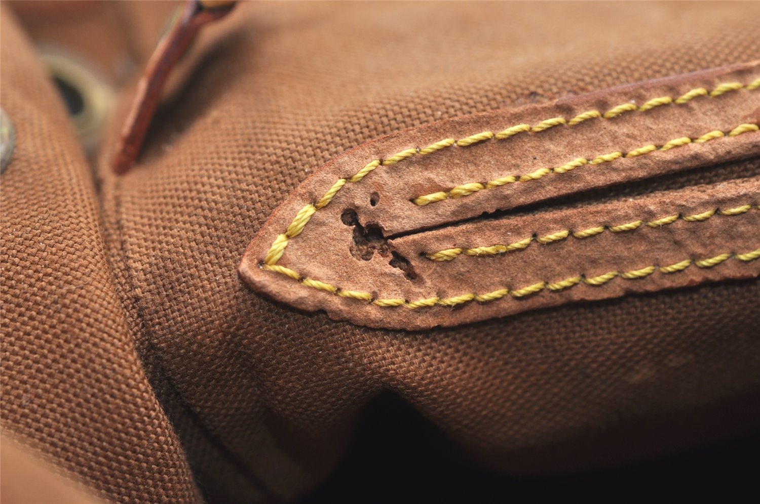 Authentic Louis Vuitton Monogram Montsouris MM Backpack M51136 LV 1360K