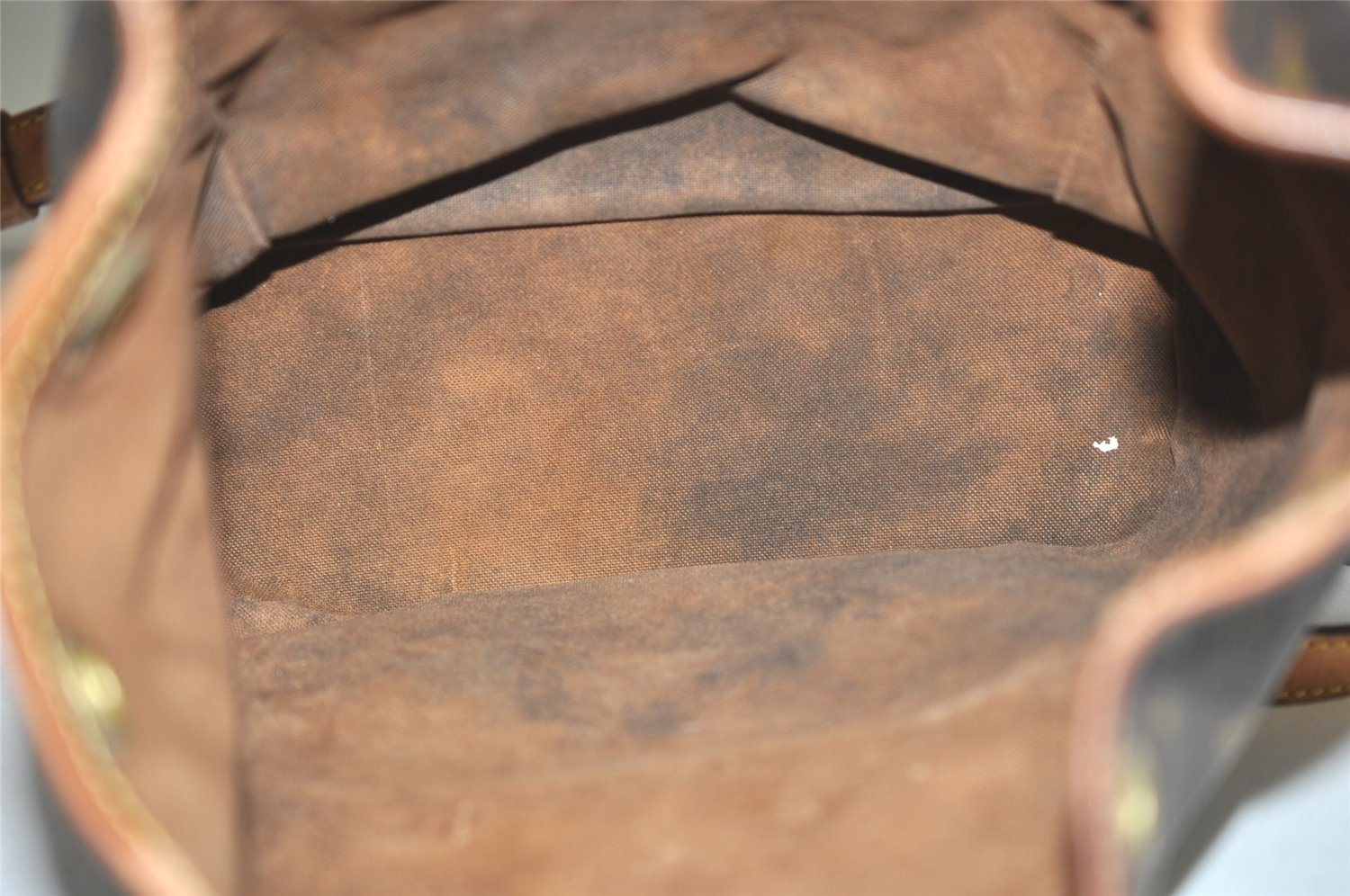 Authentic Louis Vuitton Monogram Montsouris MM Backpack M51136 LV 1360K