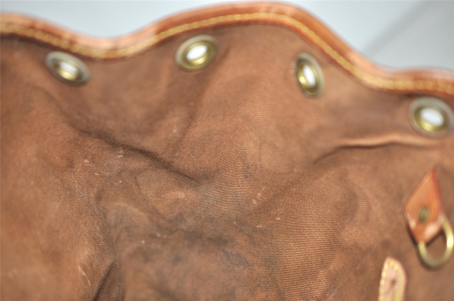 Authentic Louis Vuitton Monogram Montsouris MM Backpack M51136 LV 1360K