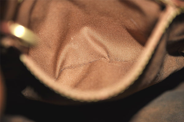 Authentic Louis Vuitton Monogram Montsouris MM Backpack M51136 LV 1360K