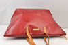 Authentic Louis Vuitton Vernis Bellevue GM Tote Hand Bag Red M93583 LV 1361K