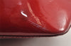 Authentic Louis Vuitton Vernis Bellevue GM Tote Hand Bag Red M93583 LV 1361K