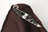 Authentic HERMES Carre 90 Scarf "LES MUSEROLLES" Silk Brown 1362G