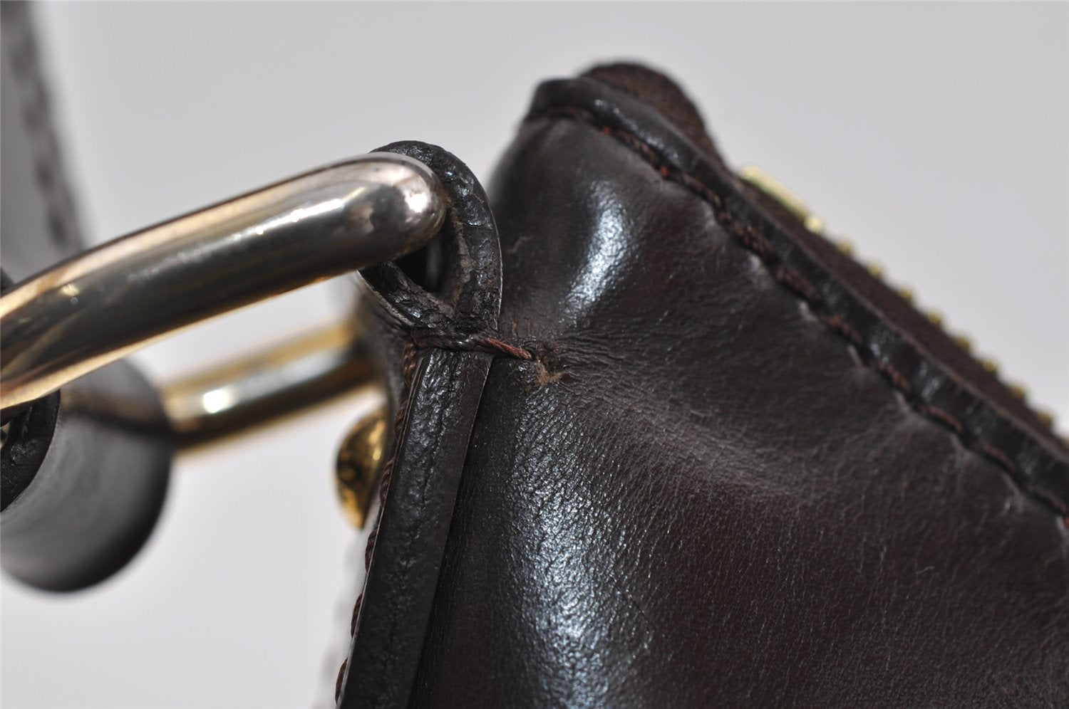 Authentic Louis Vuitton Damier Thames GM Shoulder Hand Bag N48181 LV 1362I