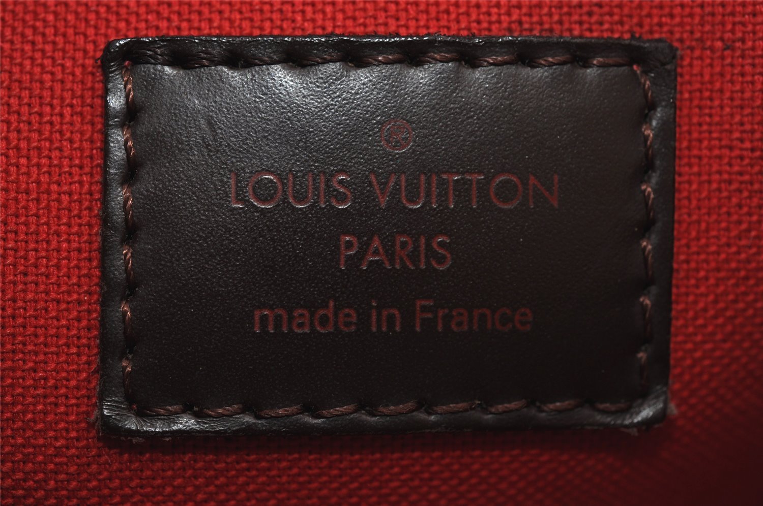 Authentic Louis Vuitton Damier Thames GM Shoulder Hand Bag N48181 LV 1362I