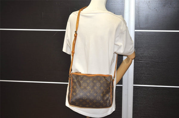 Authentic Louis Vuitton Monogram Tulleries PM Shoulder Cross Bag Old Model 1363J