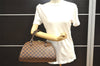 Authentic Louis Vuitton Damier Ribera MM Hand Boston Bag Purse N41434 LV 1365I