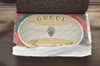 Authentic GUCCI Web Sherry Line Shoulder Bag GG PVC Leather Brown Junk 1365K