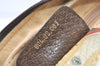 Authentic GUCCI Web Sherry Line Shoulder Bag GG PVC Leather Brown Junk 1365K