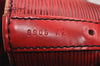 Authentic Louis Vuitton Epi Petit Noe Shoulder Drawstring Bag M44107 Red 1366I