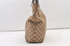 Authentic GUCCI Eclipse Shoulder Tote Bag GG Canvas Leather 120836 Brown 1366K