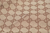Authentic GUCCI Eclipse Shoulder Tote Bag GG Canvas Leather 120836 Brown 1366K