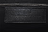 Authentic BALENCIAGA Extra Courier Shoulder Bag Leather 223410 Black 1367I